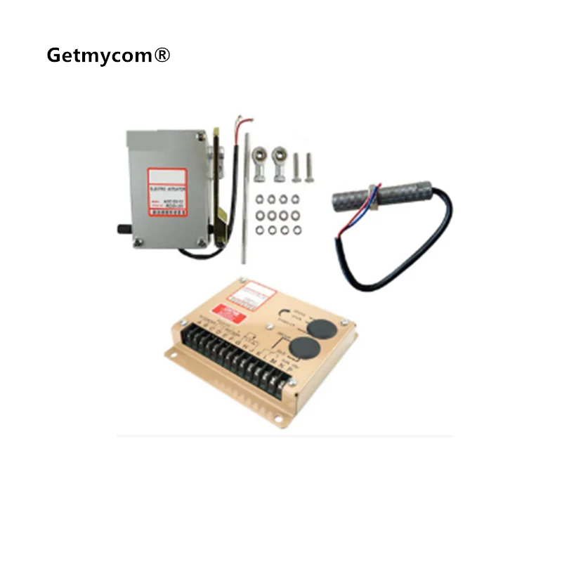 Getmycom for  ESD5500E speed controller Diesel generator Governor 1set ADC120 actuator 3034572 pickup sensor