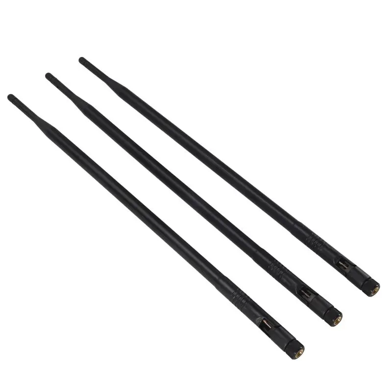 Antena Omnidireccional A21Q -10Dbi 2.4Ghz 5Ghz para Amplificador Wifi, RP-SMA, Compatible con Routers Asus RT-AC66U RT-N66U RT-N16 AC1750 D-Link