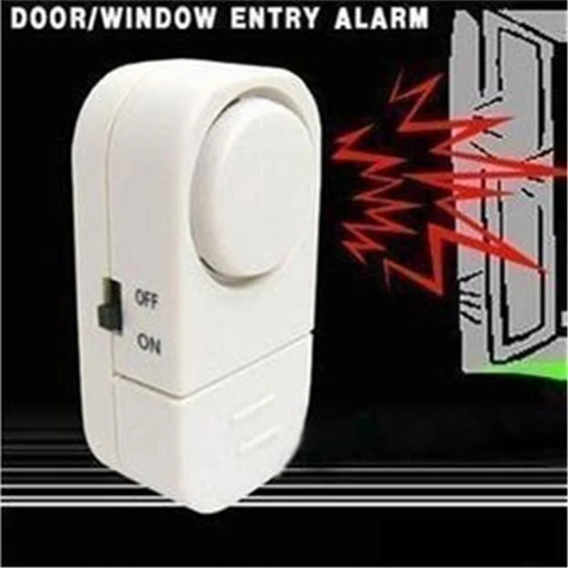 Door magnetic alarm, home security sensor, door opening alarm, indoor anti-theft, no drilling allowed