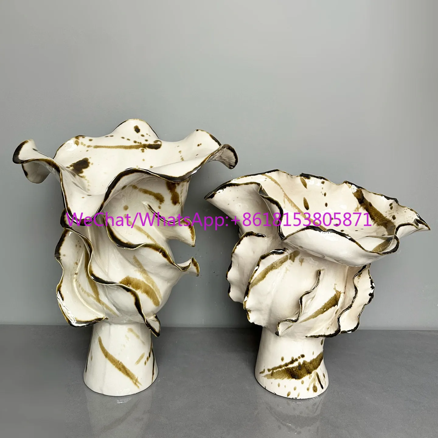 Modern Simple Irregular Geometric Flower Tool Hotel Homestay Model Room