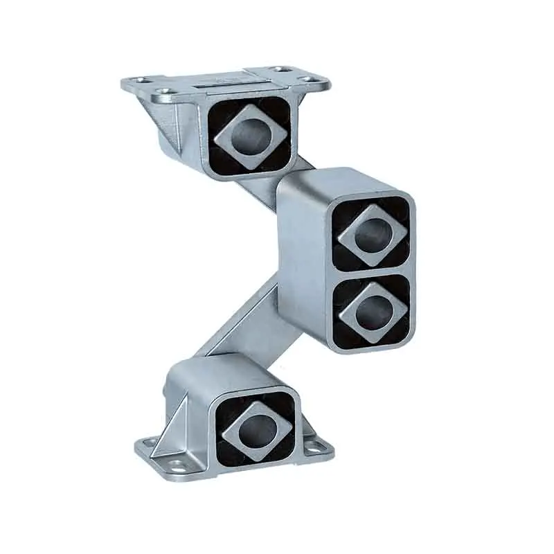 Linear vibrating screen bracket AB27 Aluminum disc elastic bracket, cushioning spring shock absorber Tainida