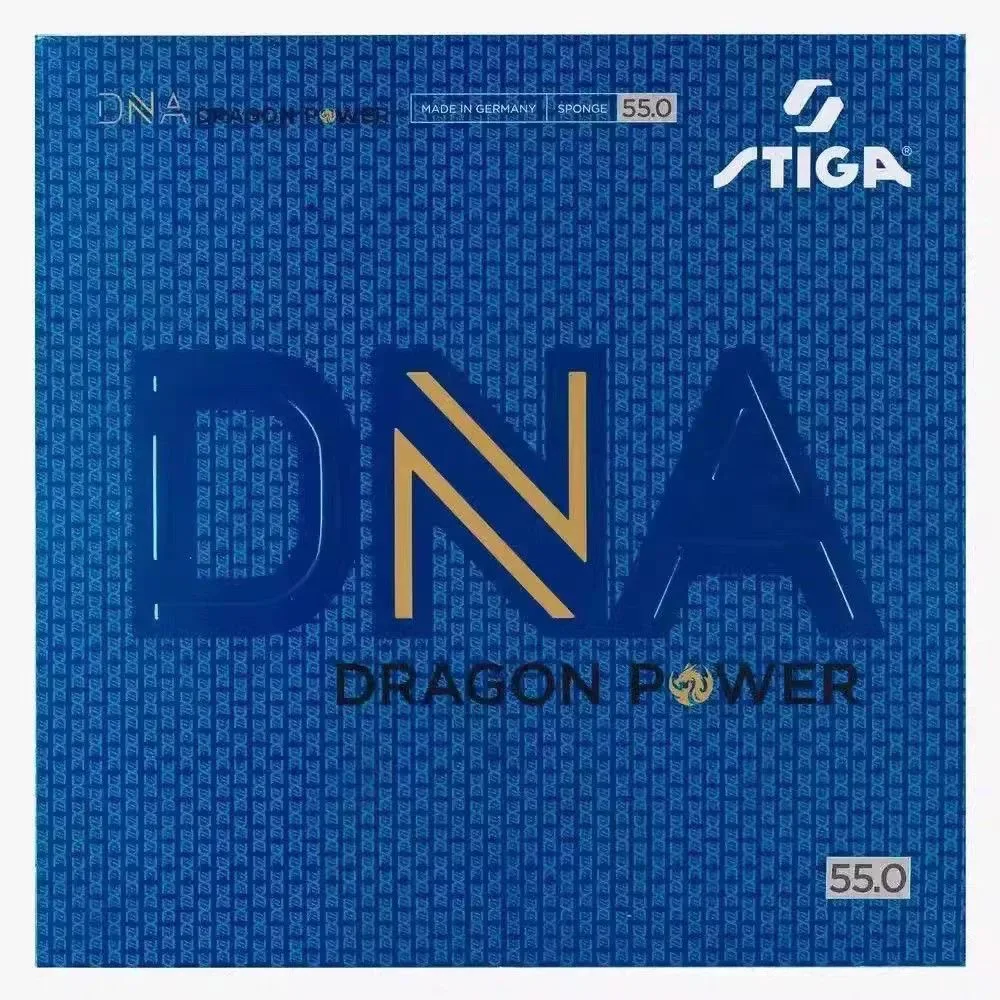 STIGA DNA DRAGON POWER Tischtennis-Gummi, stark klebender, deutsche Pips-in-Original STIGA DNA DRAGON POWER Ping-Pong-Schwamm