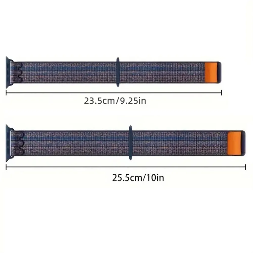 Nylon-Sportarmband für Apple Watch 46 mm 42 mm 49 mm 45 mm 41 mm 44 mm 40 mm Band für IWatch Ultra 1-3 Serie 11 10 9 8 7 6 SE 5 4 3 – Detail 3