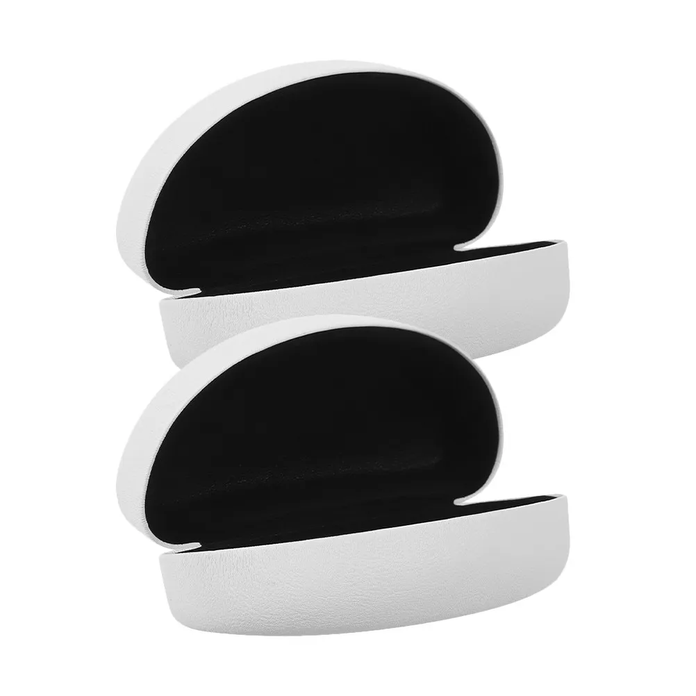 

2 шт. жестких футляра для солнцезащитных очков, портативный дорожный органайзер для хранения очков, защитный футляр для очков, коробка для солнцезащитных очков