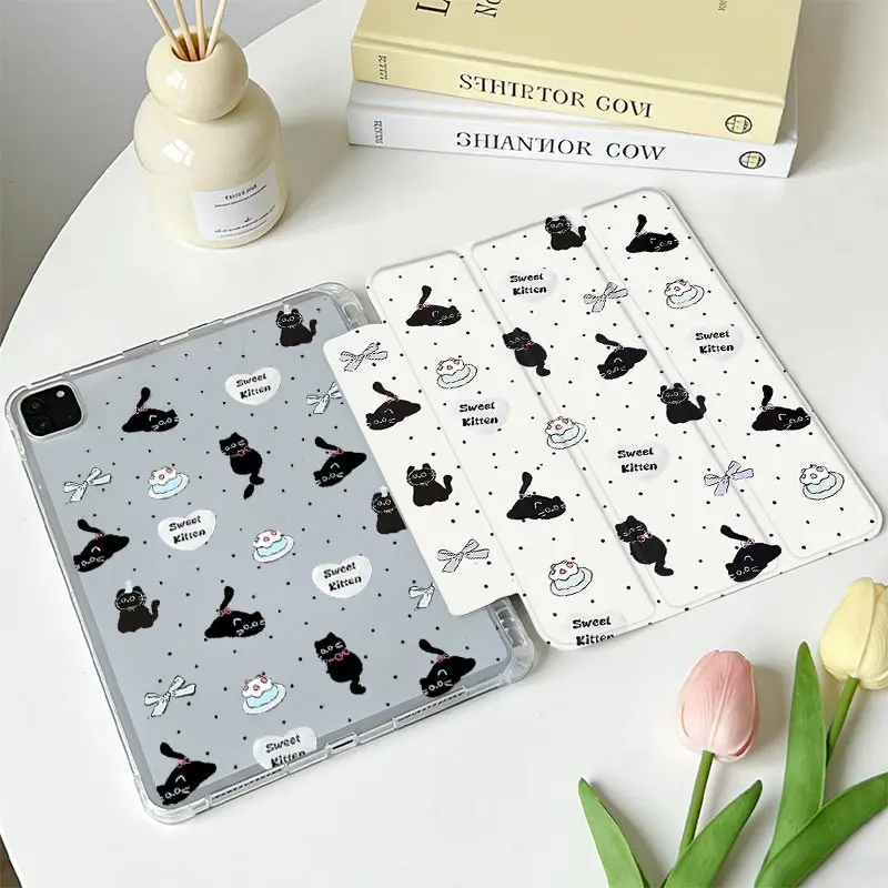 Multi‑Angle Stand Tri‑Fold TPU Soft Shell For Redmi Pad SE 11 Xiaomi Pad 7/7Pro 8/8Pro 11.2 Xiaomi Pad 5/5Pro 6/6Pro 11 inch