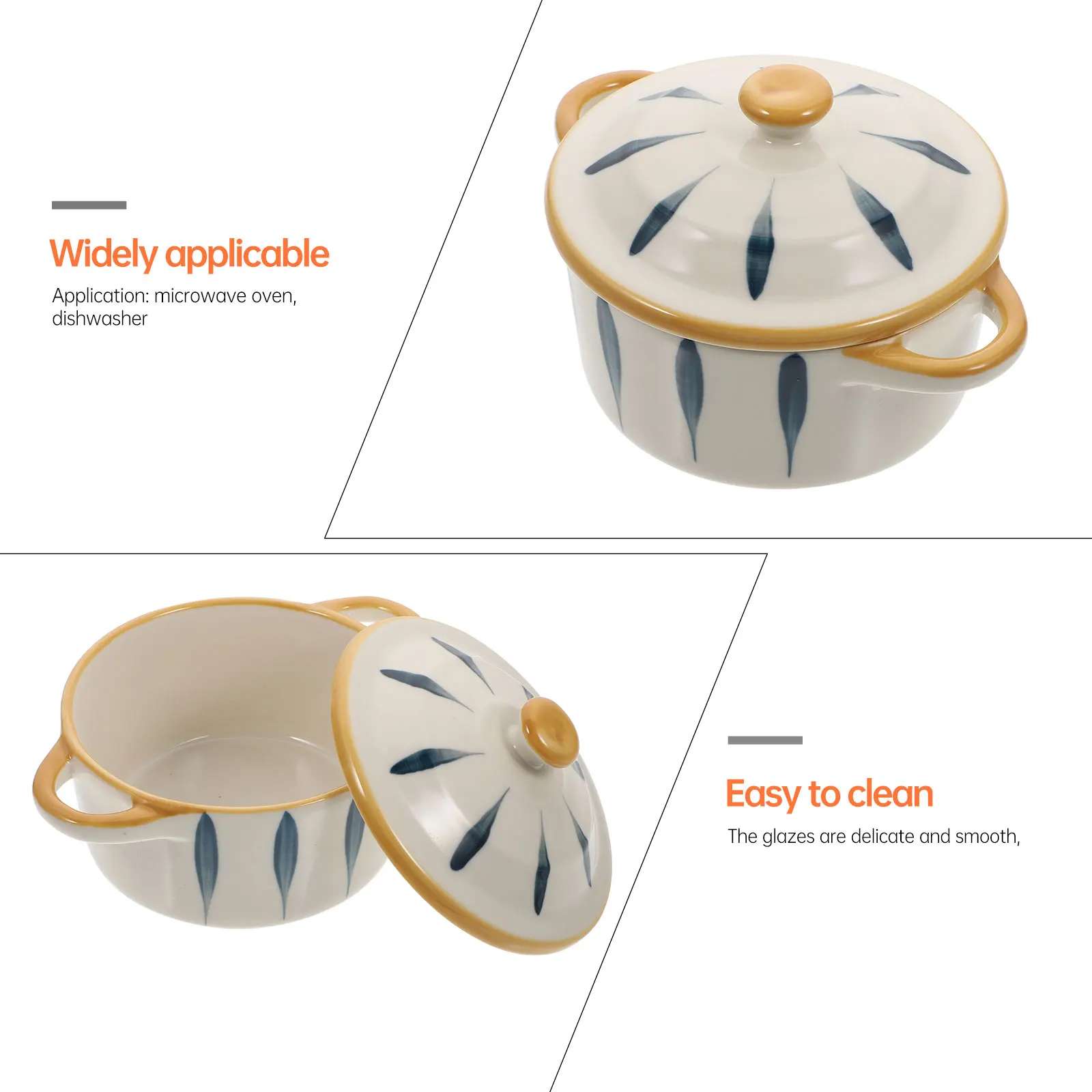 

Детская керамическая миска для яиц на пару, сервировка прикорм, десертная миска, легко чистится, долговечная, прочная конструкция, яйцо на пару