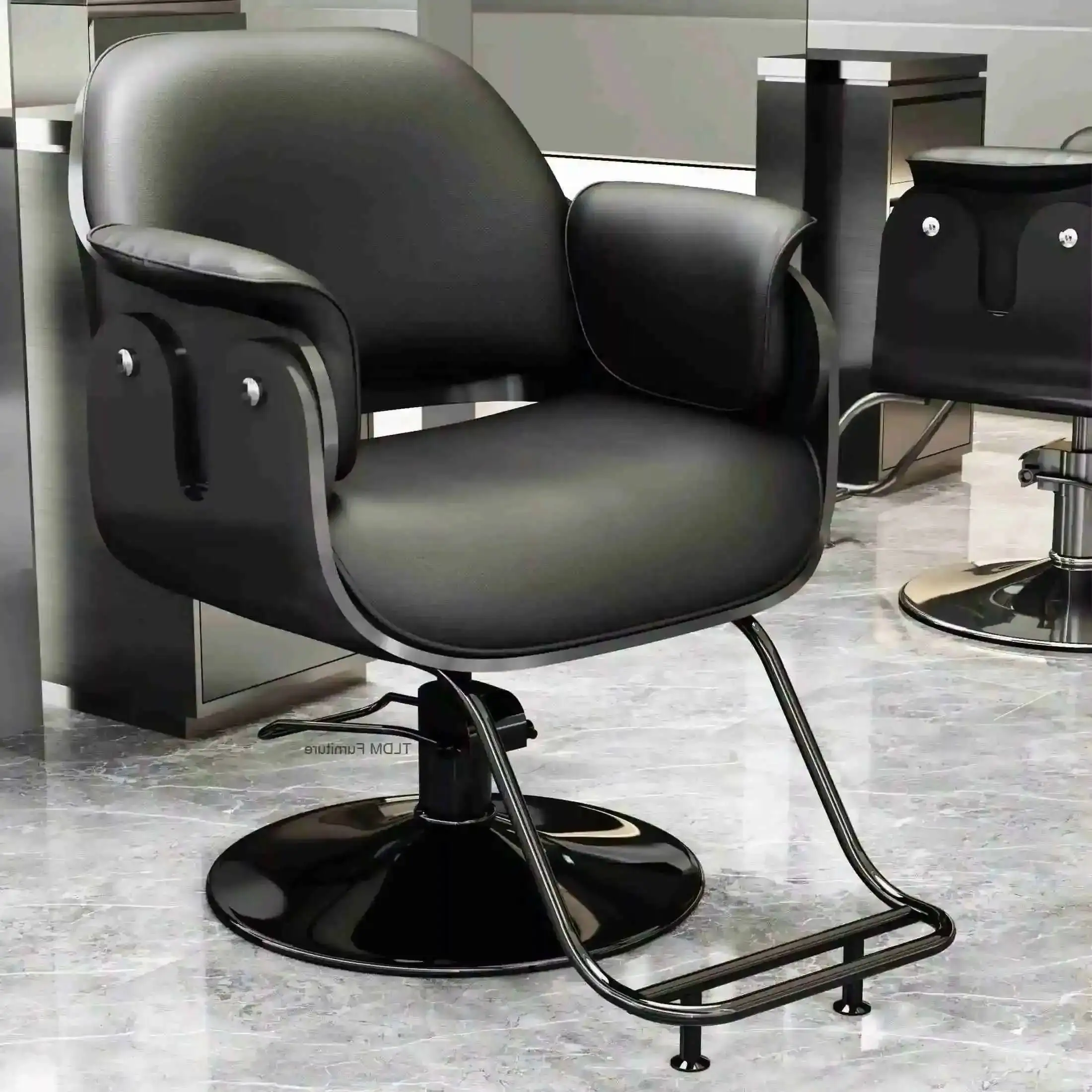 

Hair Salon Barber Chairs European Hairdressing Chair Dressing Room Armchair Beauty Salon Recliner Cosmetology Devices 회전의자 좌식 의자