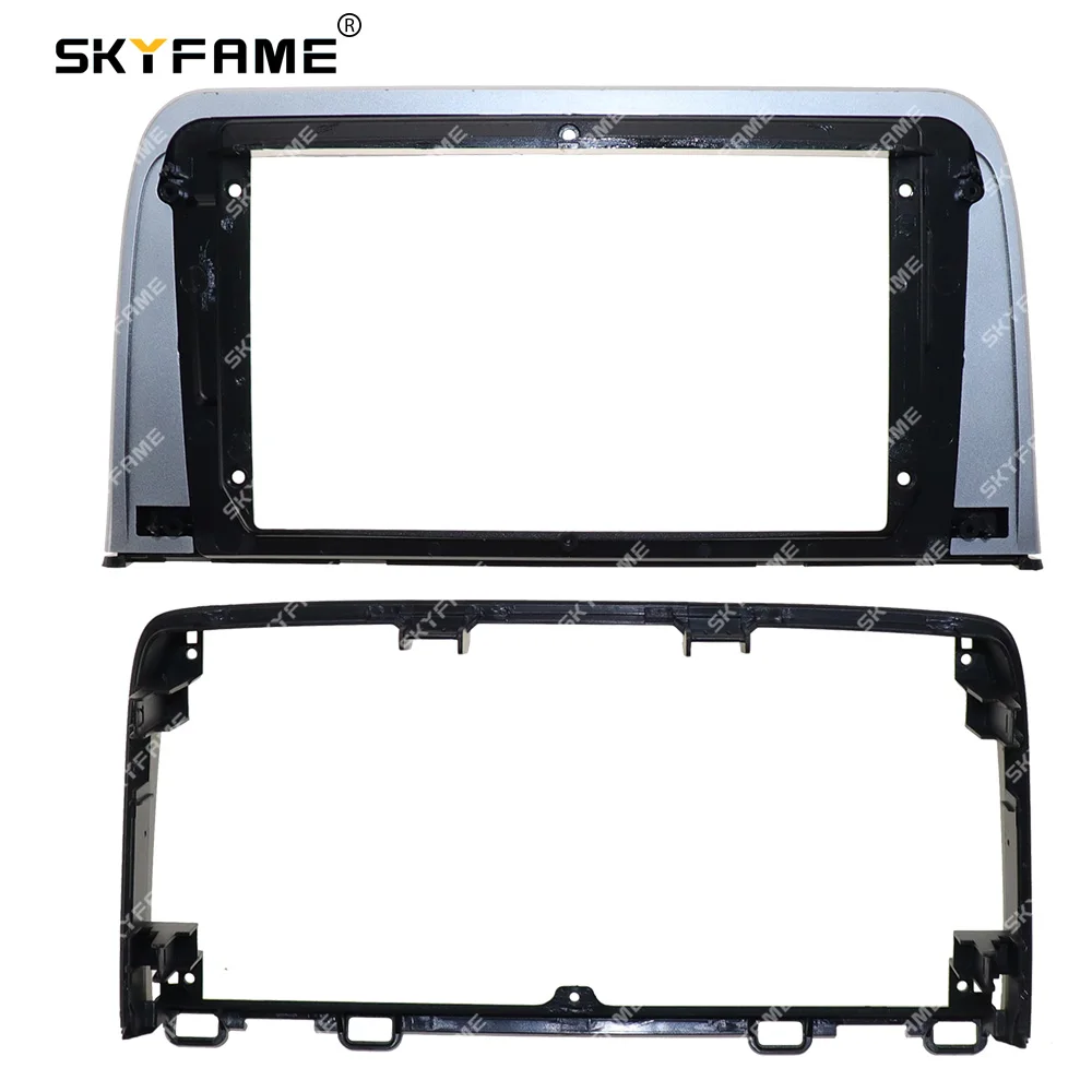 SKYFAME Car Frame Fascia Adapter Canbus Box Decoder Android Radio Dash Fitting Panel Kit For Honda CRV Breeze