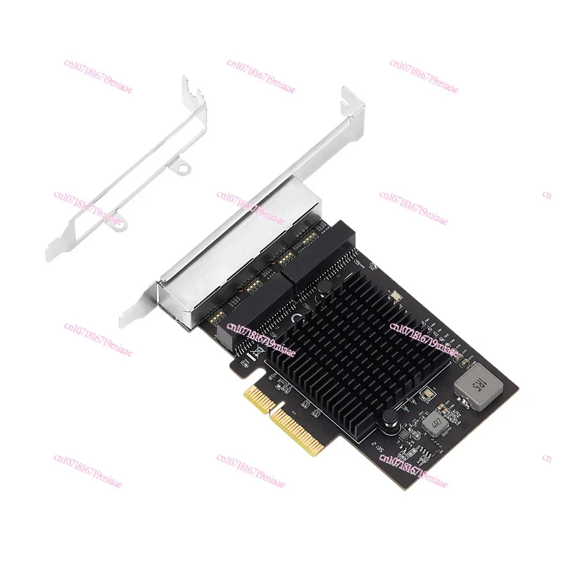 PCI-E4-Port 2.5G Nic NAS Soft Routing RJ45 Electrical Port Server E-Sports Adaptive Gigabit PEX Diskless Boot 8125b Chip Four