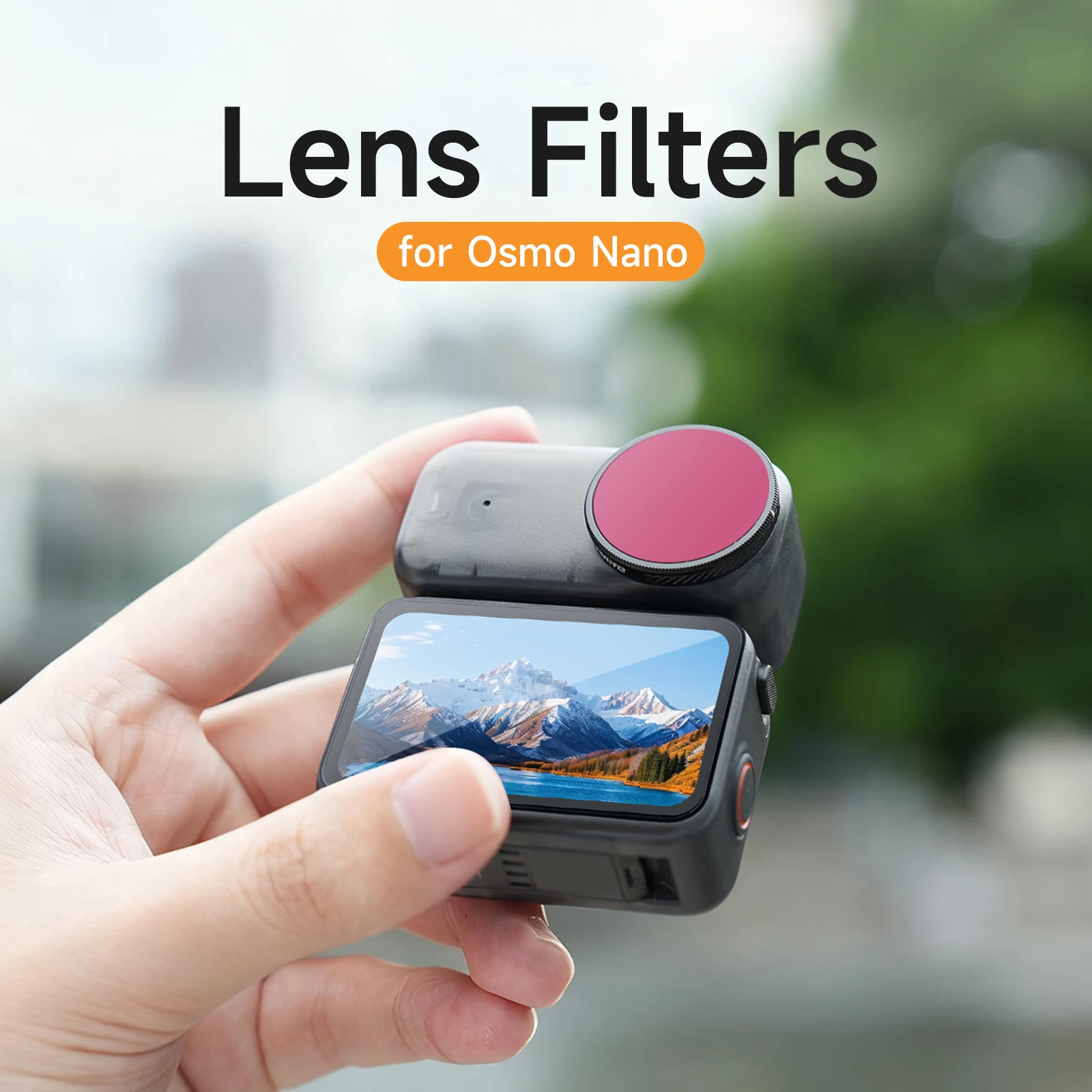

Protective Lens Filter Kit for DJI Osmo Nano - UV, CPL, ND8/32/64 Filters for Photography & Vlogging