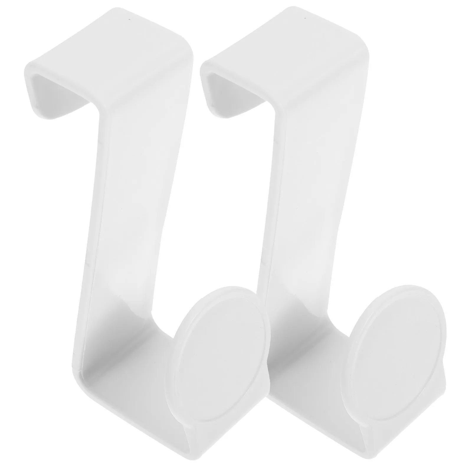 

2 шт. Z-образные крючки для унитаза, бытовые подвесные крючки для ванной и кухни, экономящие место, органайзер на дверь, пластиковый держатель