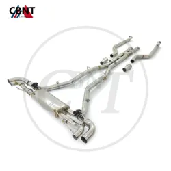 CBNT for BMW X5 G05 X6 G06 X7 G07 M50i M60i V8 4.4T Exhaust Pipe Catback with Valve Muffler