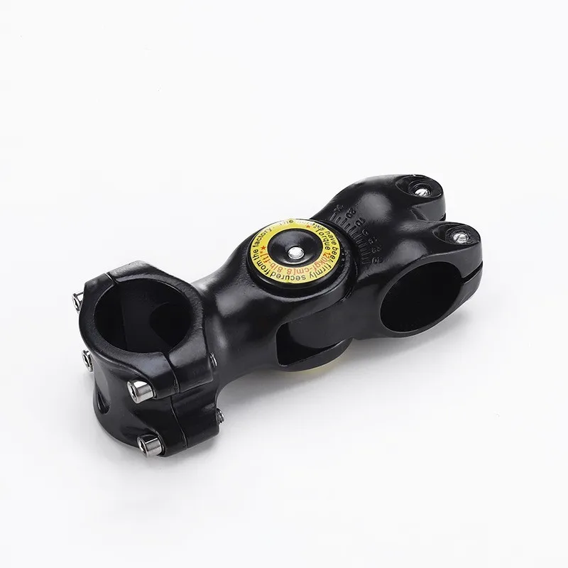 MTB Road Bike Adjustable Stem Bicycle Handlebar Stem 31.8mm /25.4mm Ultralight Aluminum Alloy Bike Stem Riser Parts