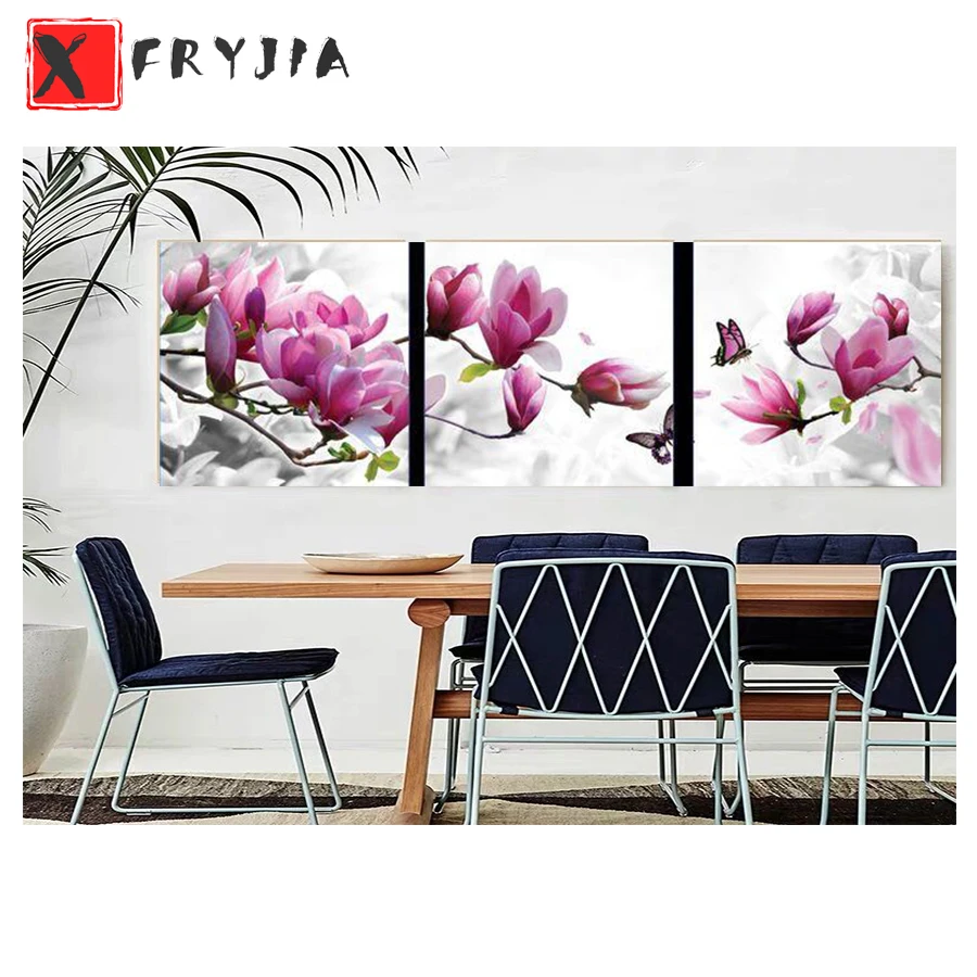 

3 шт., набор для алмазной вышивки «бабочка»