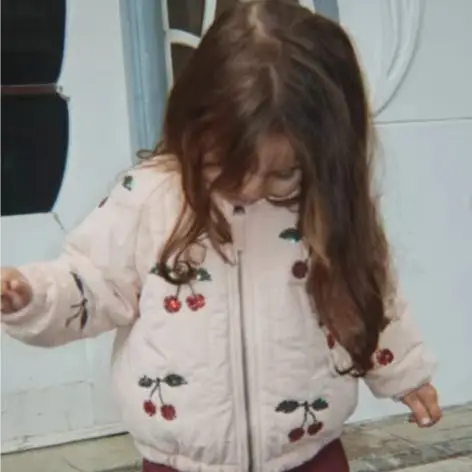KS Children New 2026 Winter Cute Cartoon Shiny Cherry Ice Cream Swan Handsome Tiger Pattern Cotton Jacket Children's Thick Coat