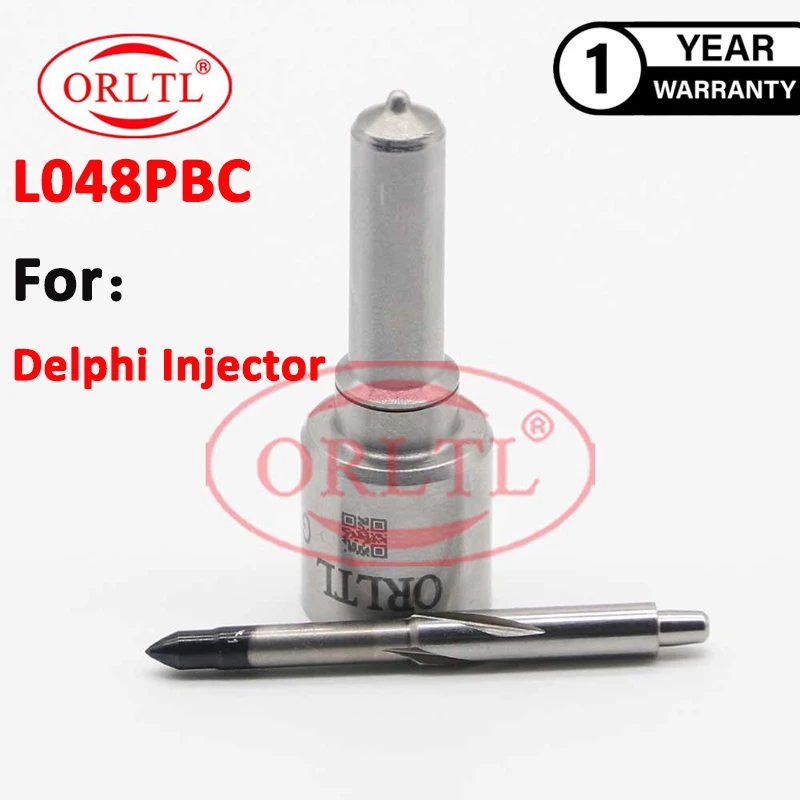 Black Need Nozzle L048PBC Diesel Fuel Sprayer L048pbc INJECTOR SPARE PARTS L 048 PBC FOR DELPHI INJECTOR