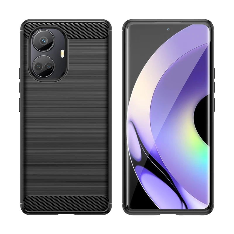 Shockproof Cover For Realme 10 Pro Plus Case Realme 10 Pro Plus Cover Silicon TPU Protective Phone Back Cover Realme 10 Pro Plus