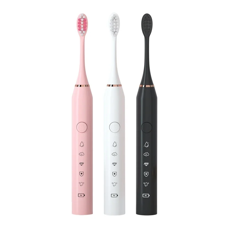 Smart Portable Home Electric Toothbrush Soft Bristle Rechargeable Smart Toothbrush