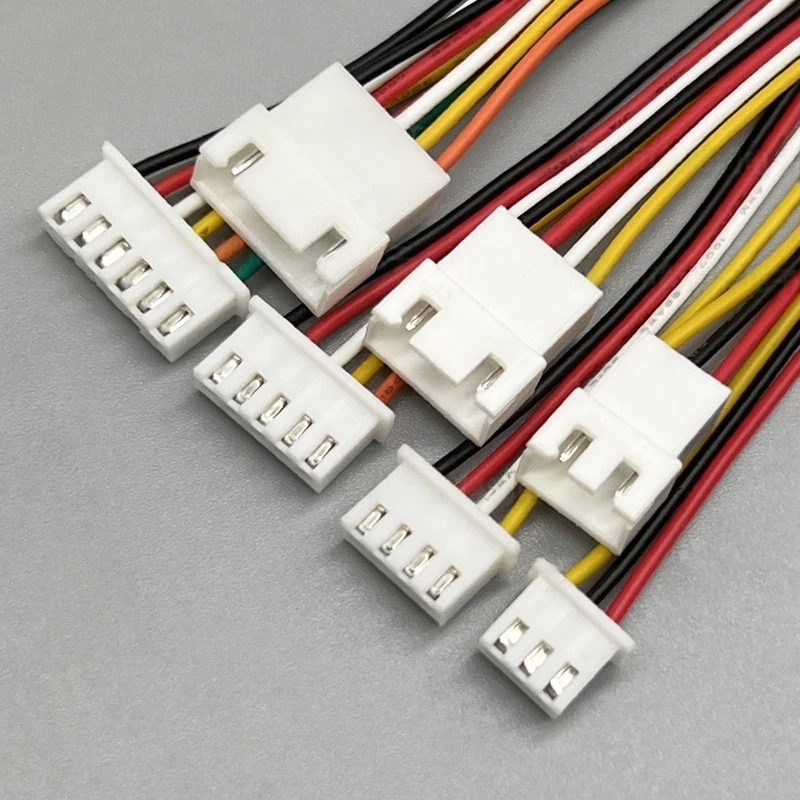 10pcs Jst Xh2.54 Xh 2.54mm Wire Cable Connector 2p/3p/4p/5p/6/7/8/9/10/11/12 Pin Pitch Male Female Plug Socket 10/20/30cm