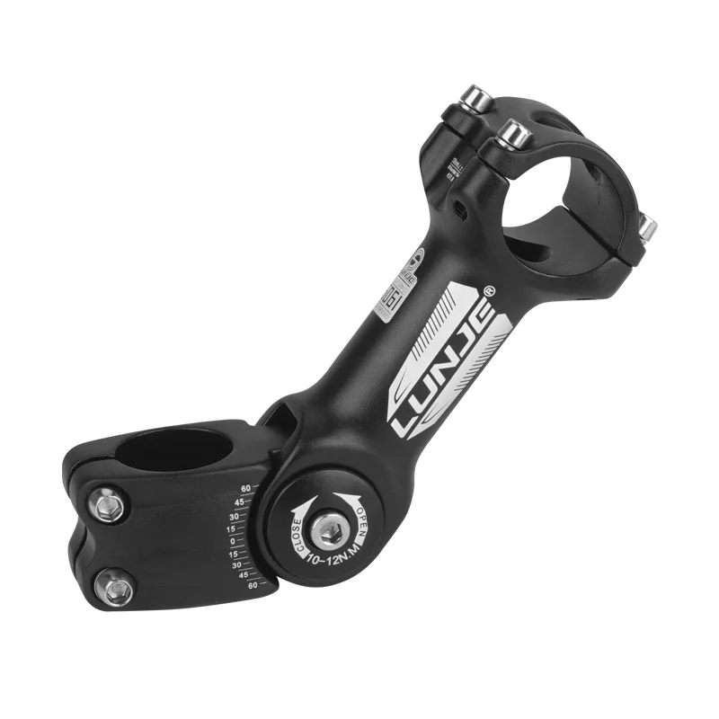 Bicycle Stem Road Mountain MTB Bike Table90/110/130mm Rod Adjustable Front Fork Stem for 25.4/31.8mm Handlebar Power Parts