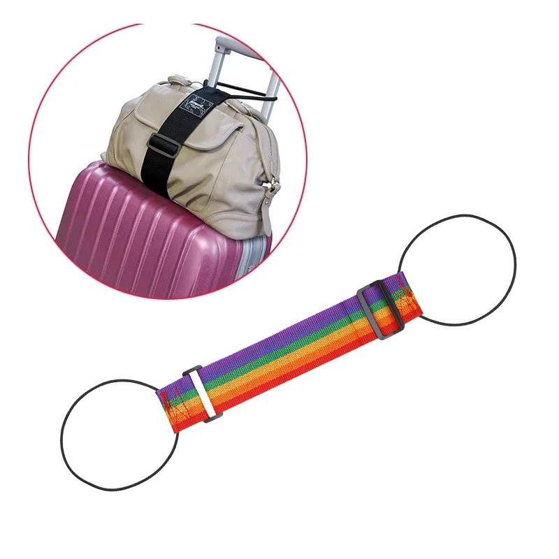 

Elastic Adjustable Luggage Strap Carrier Strap Baggage Bungee Luggage Belts Suitcase Belt Travel Security Carry On Straps