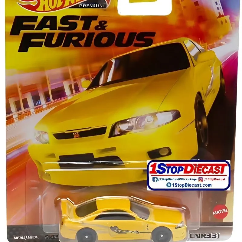 HOT WHEELS 1:64 Fast & Furious TOYOTA SUPRA Collection of die cast alloy trolley model ornaments