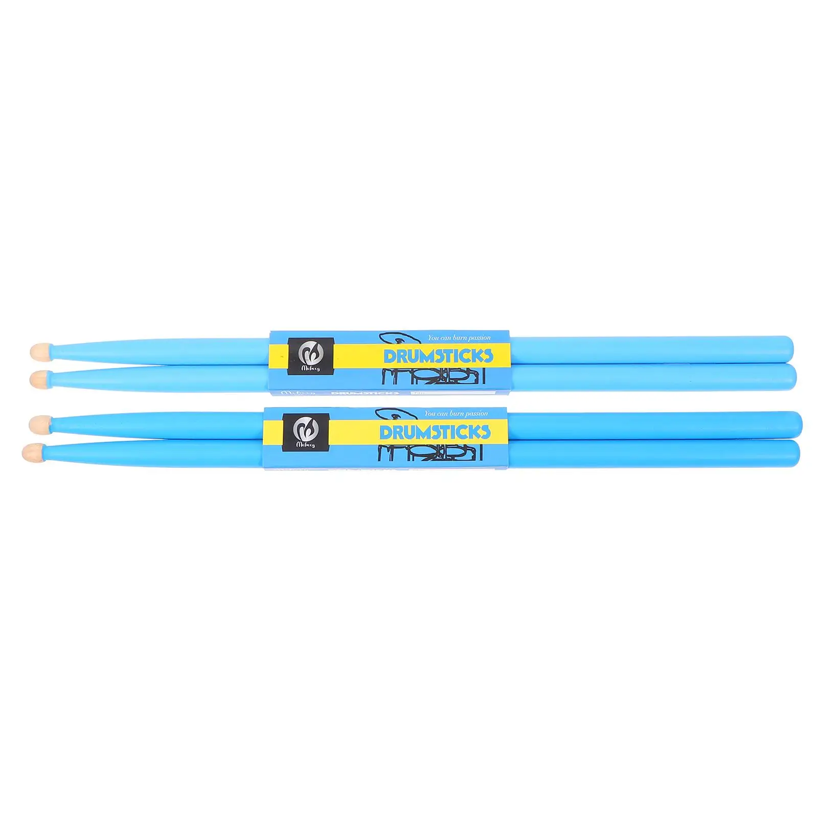 

2 Pairs Wood Kids Musical Instruments Percussion Instrument Sticks Lightweight Wood Drumsticks Durable Percussion Sticks