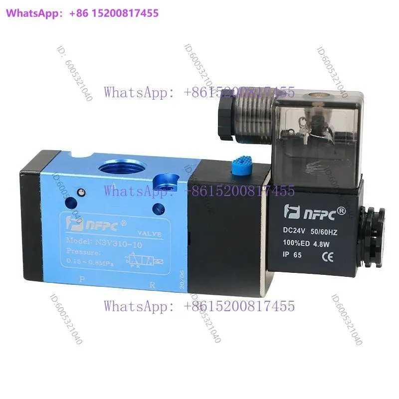 10  PCS   NFPC solenoid valve two position three-way valve 3V310-10/08 320-10/08 series