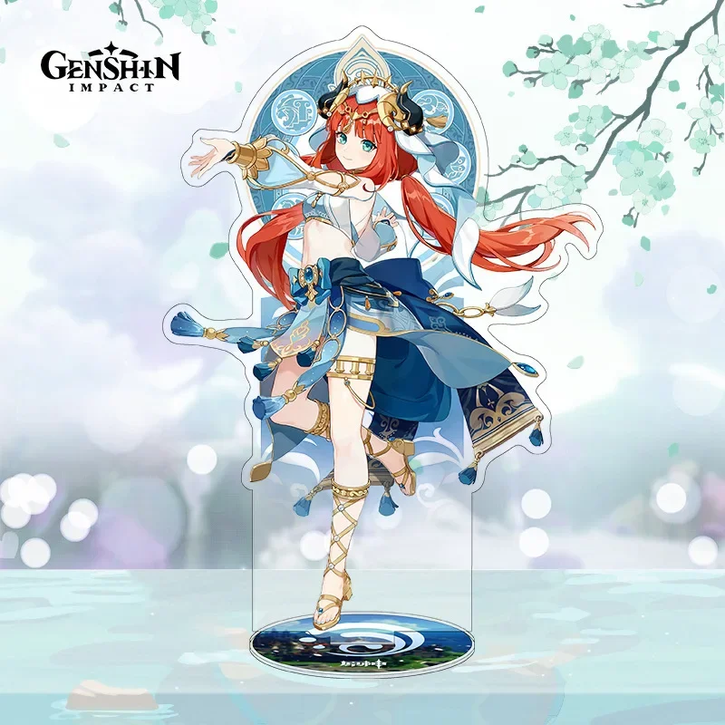 Genshin Impact Animation Desktop Ornaments Anime New Fengdan Peripheral Games Funina Neuvillette Ornaments