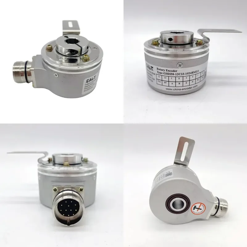 GHH58-12C23-1024BML5 12mm hollow shaft incremental rotary encoder similar DBS60E