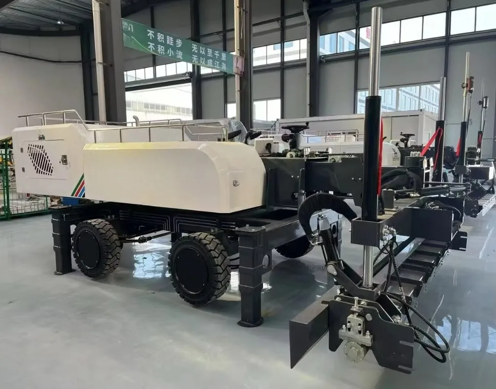 Simple Operation Laser Screed Machine One Key Start Intelligent Calibration No Professional Needed Concrete Floor Laser Leveling