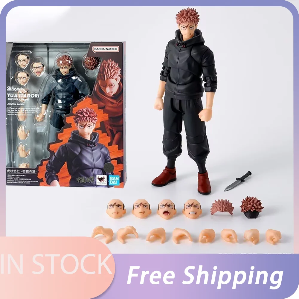 

В наличии: Оригинальная модель SHF Jujutsu Kaisen – Фигурка Юдзи Итадори (Корпус Сукуны), аниме-игрушки, подарки для детей, коллекционные подарки