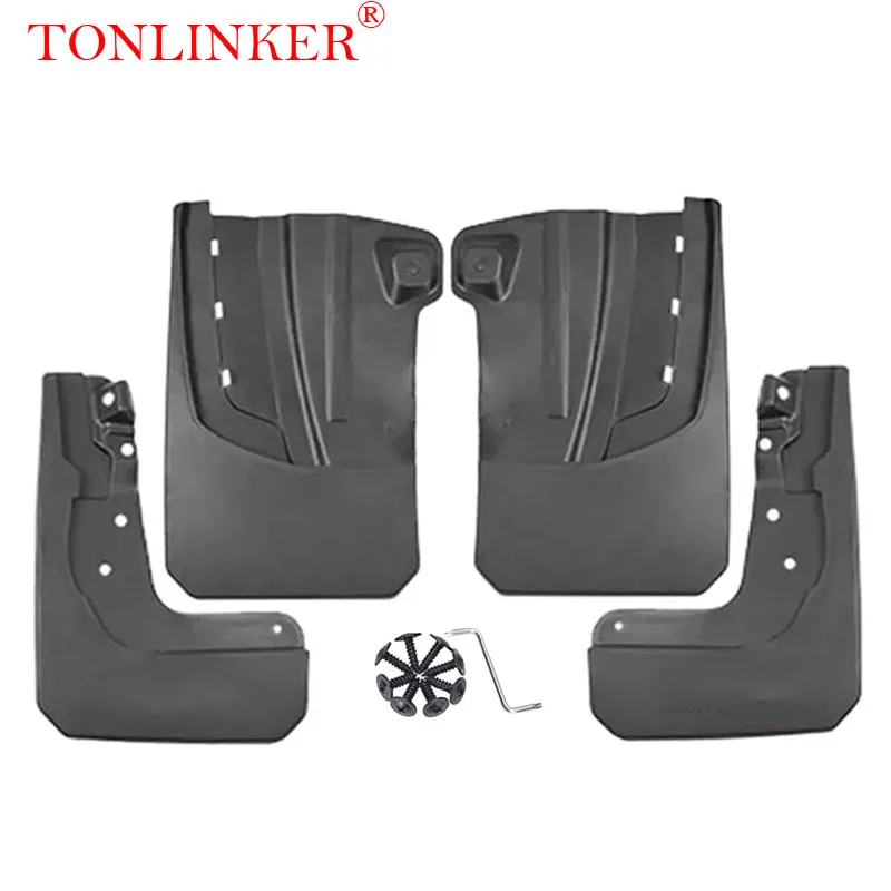 TONLINKER Car Mudguard For GWM Tank 300 2022 2023- Mudguards Splash Guards Front Rear Fender Mudflaps 4pcs Accessories