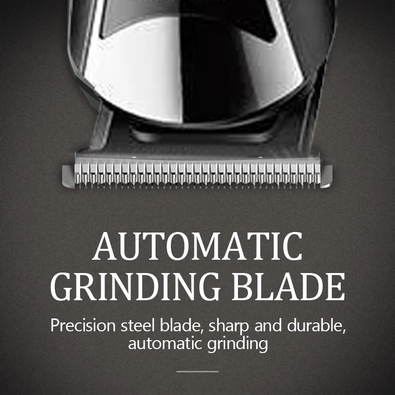 Kemei مقص الشعر الكهربائية قابلة للشحن الكهربائية دفع المقص KM-1418 مقص الشعر ماكينة حلاقة الأنف مقص الشعر 3 في 1 أداة التصميم