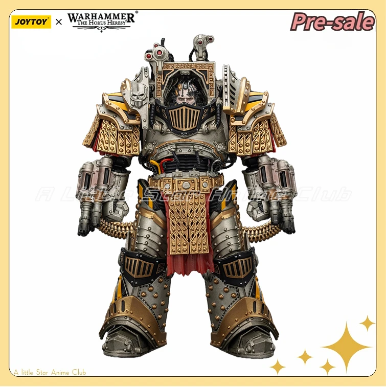 

【Pre Sale】JOYTOY Warhammer The Horus Heresy Iron Warriors Perturabo Primarch of The LVth Legion 1/18 Action Figure Model Toys