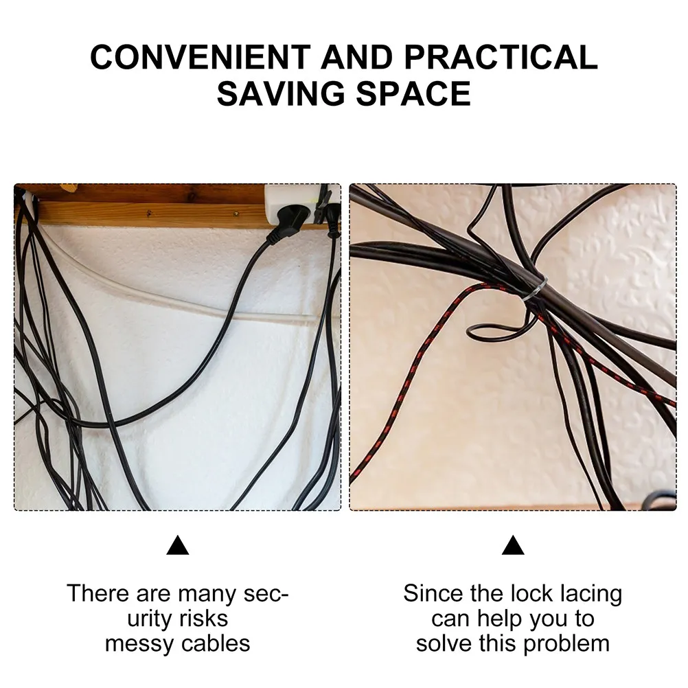 100Pcs Stainless Steel Cord Ties Heavy Duty Metal Zip Ties for Industrial Home Office Farm Workshop Pipeline Fence Repair