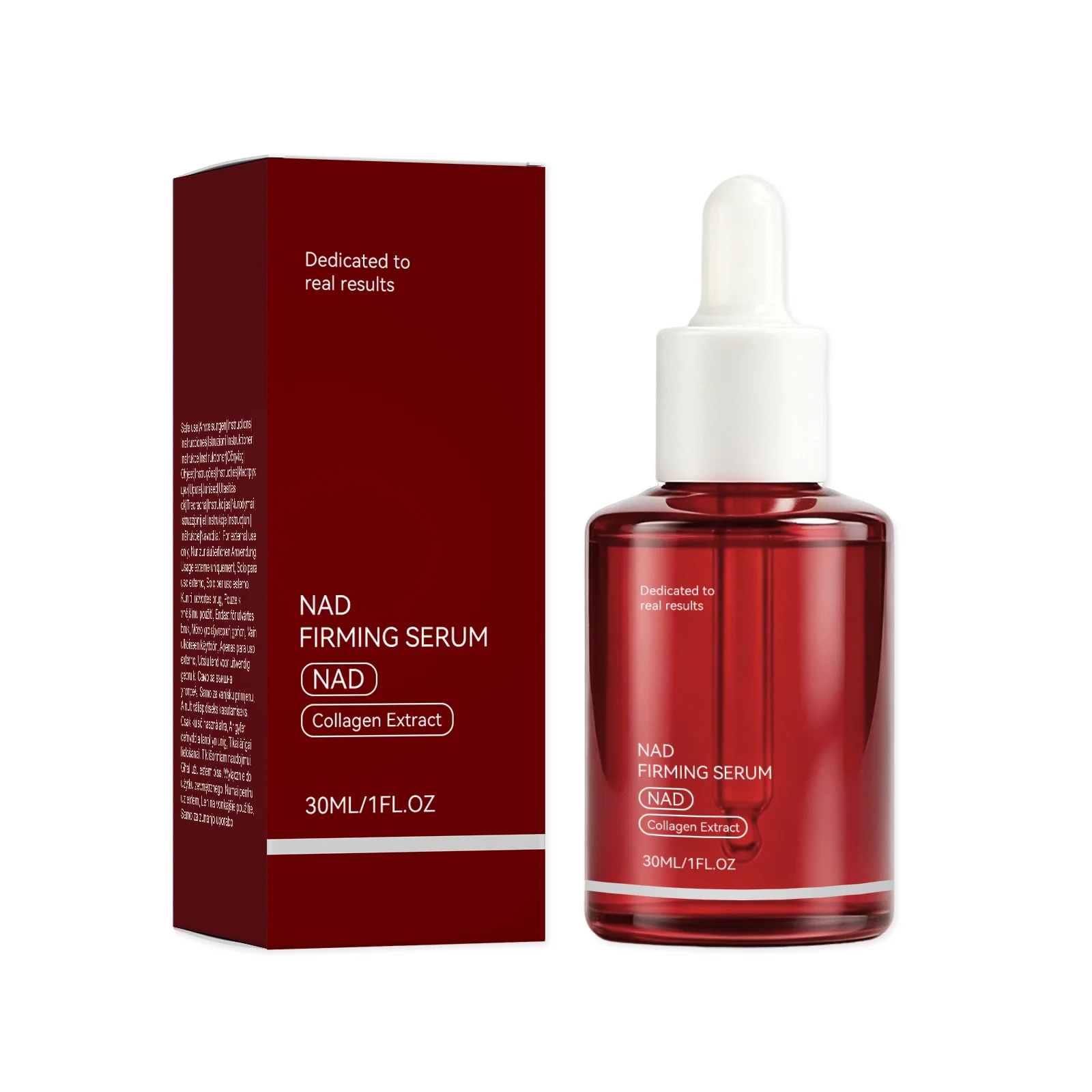NAD+ Collagen Peptides Renewing Serum Niacinamide Face Jelly Mask Firming Smile Lines Strengthen Barrier Brighten Skin Care Set