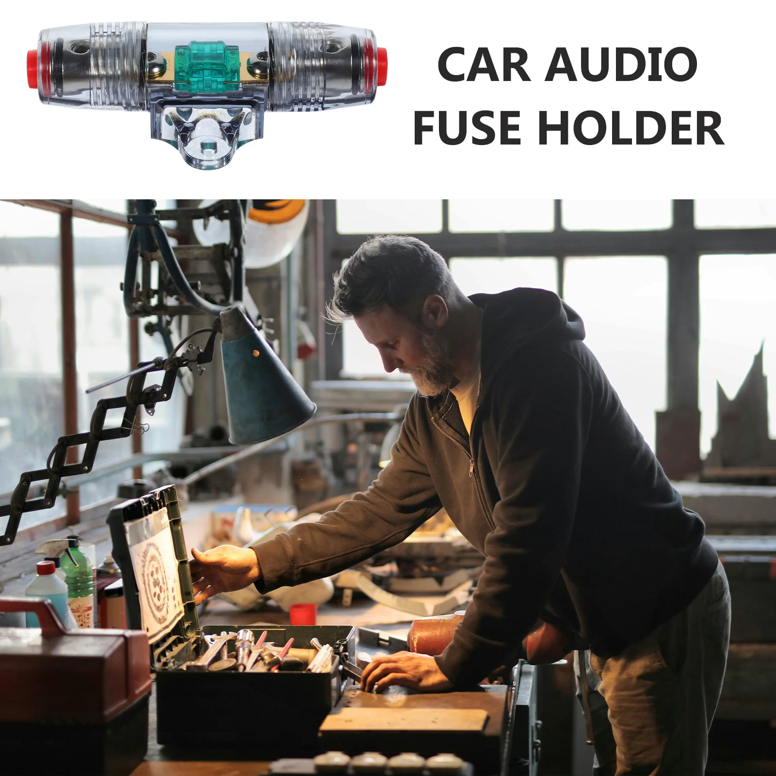 

Car Audio Fuse Holder Circuit Breaker Stable Current Durable Easy Replacement Reliable Protection Circuit Breaker