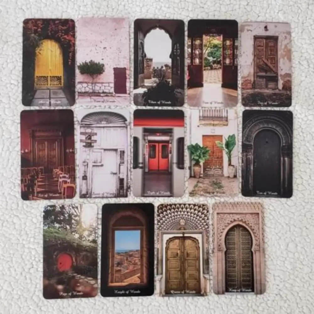12x7 Cm Tarot of Architectural Objects 78PCS Featuring Curated Photographs of Buildings and Architectural Objects