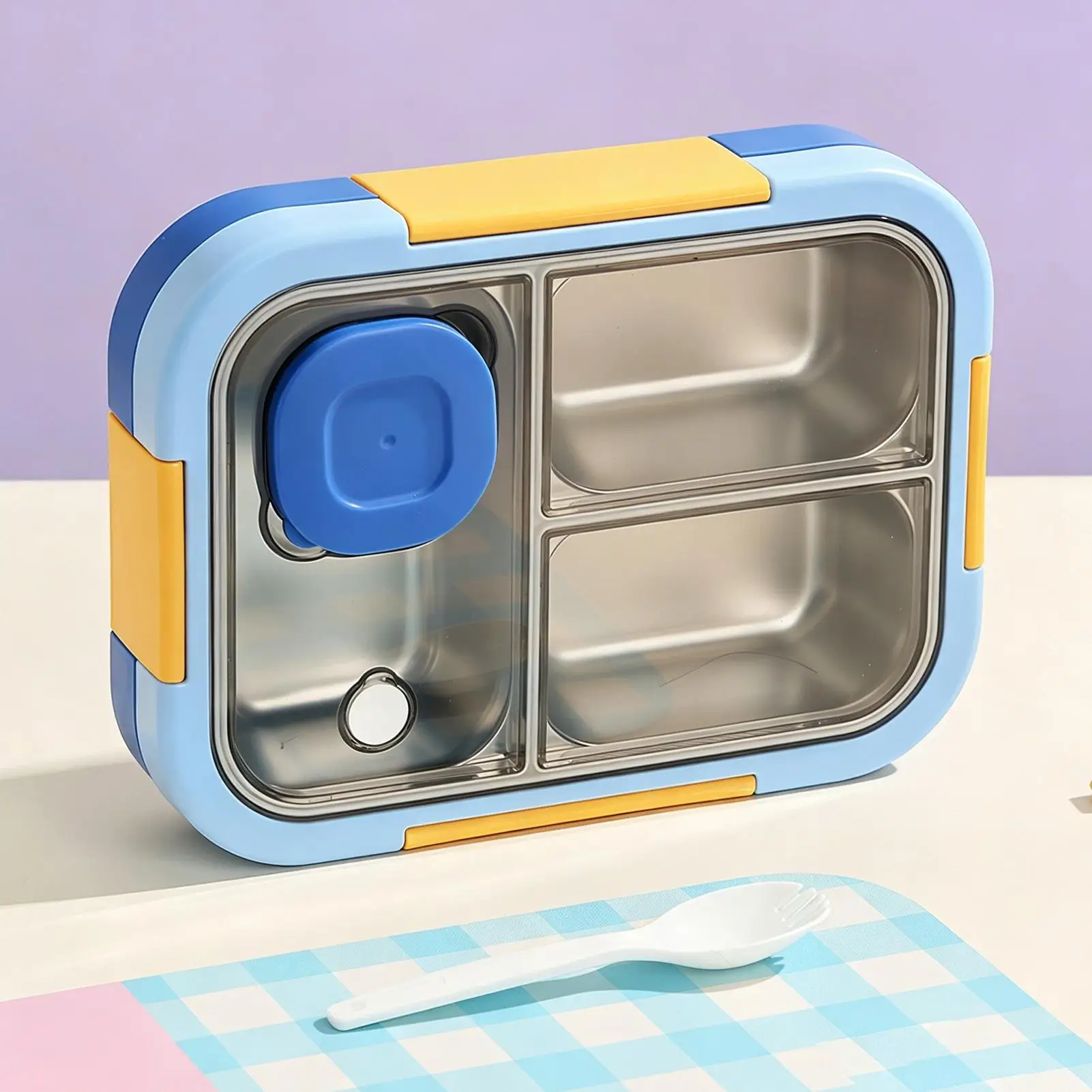 720ml Portable Lunch Boxes for Children Adults Thermo Soup Bento Box Stainless Steel Insulated Heating Food Storage Container