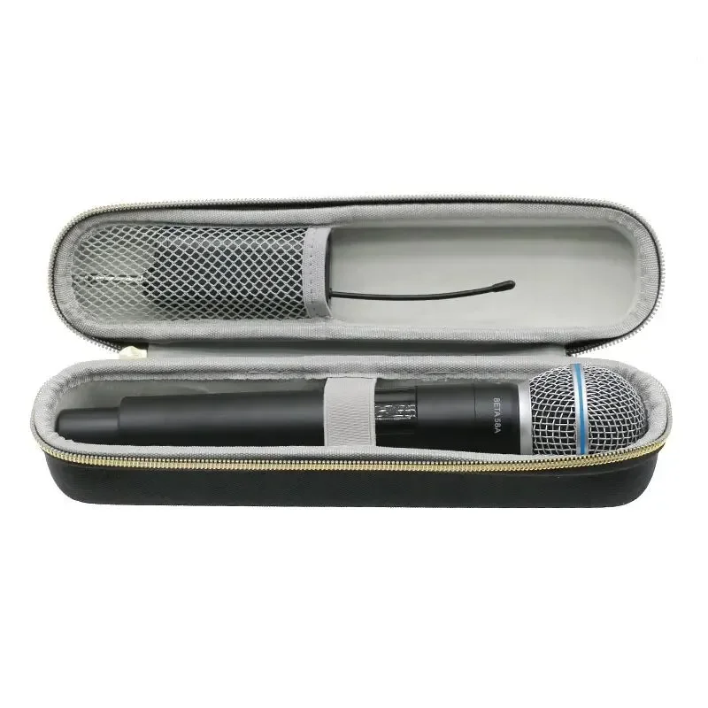 Schützende Tragetasche für Shure BETA58A Mikrofon, tragbare Aufbewahrungstasche – Detail 3