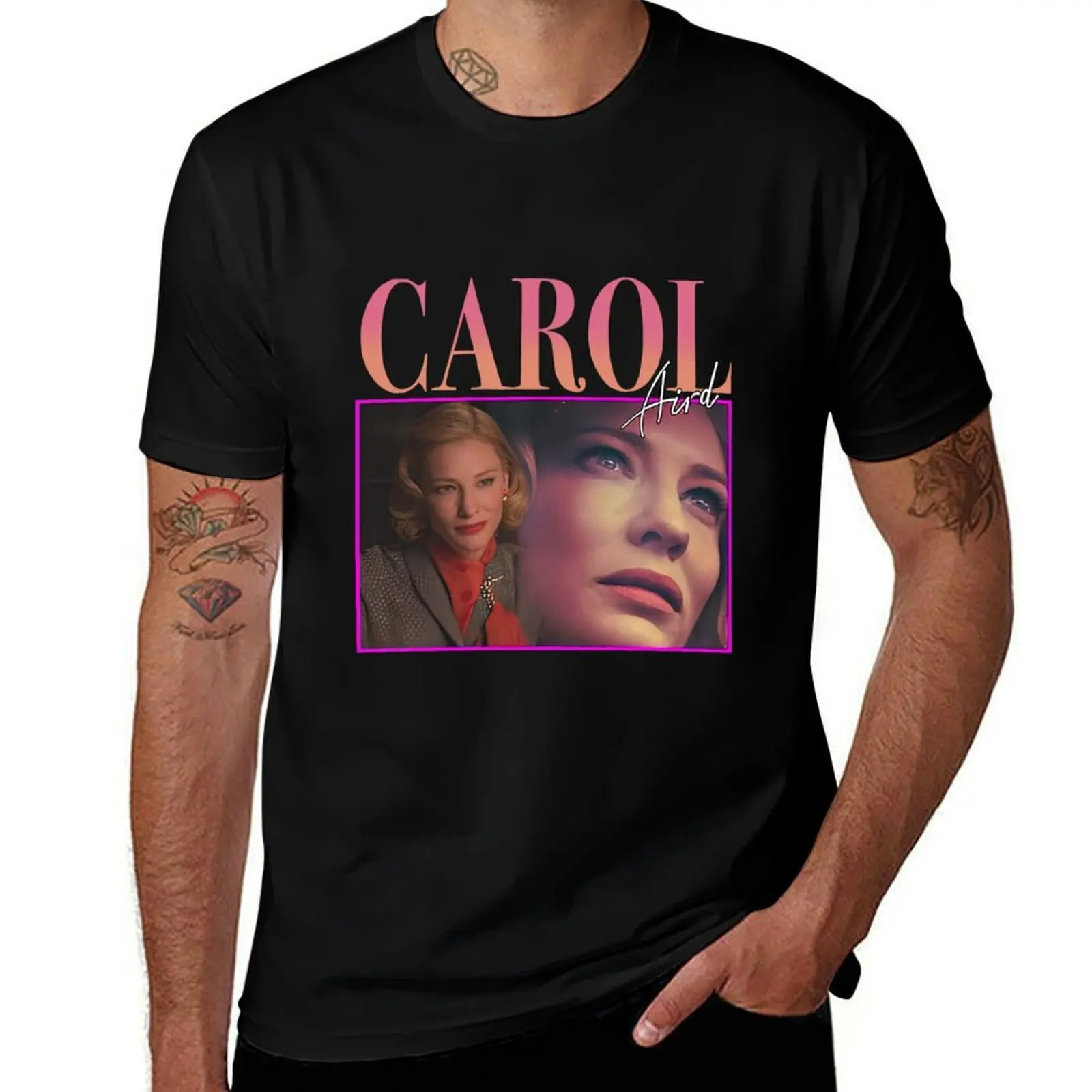 Cate Blanchett 90's Retro T-Shirt Durable Work Wear T-Shirt
