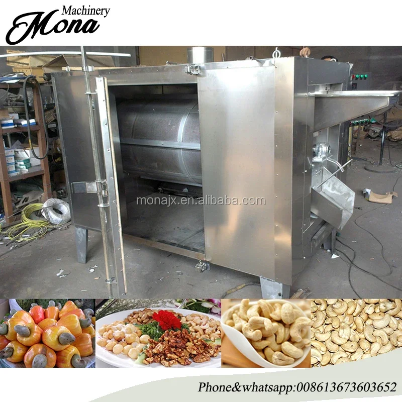 Automatic cashew nut shell breaking removing dehulling processing machine shelling cashew nuts sheller cracker machine price