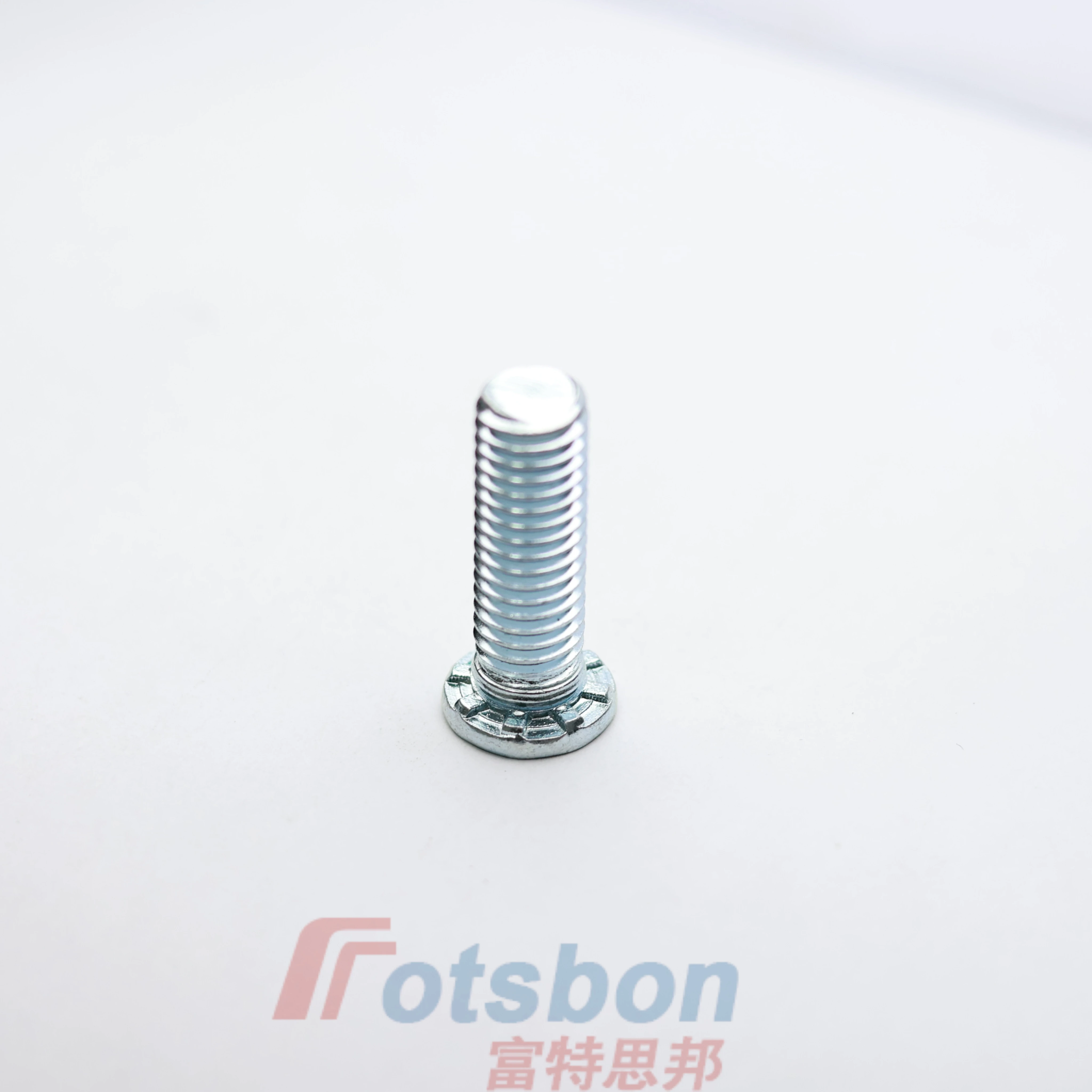 Heavy-Duty Self-Clinching Studs HFH-M5M6M8M10/032/0420/0518/0616 Carbon Steel Harden Zinc Plating Pressure Riveting Screws