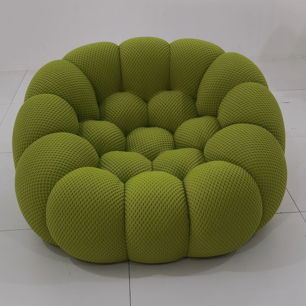 

Linlamlim Cloud Curved Sofa Stylish Fabric Designer Couch Fluffy Cloth Sofa Sets Modular Football Sofa for Living Room Furniture