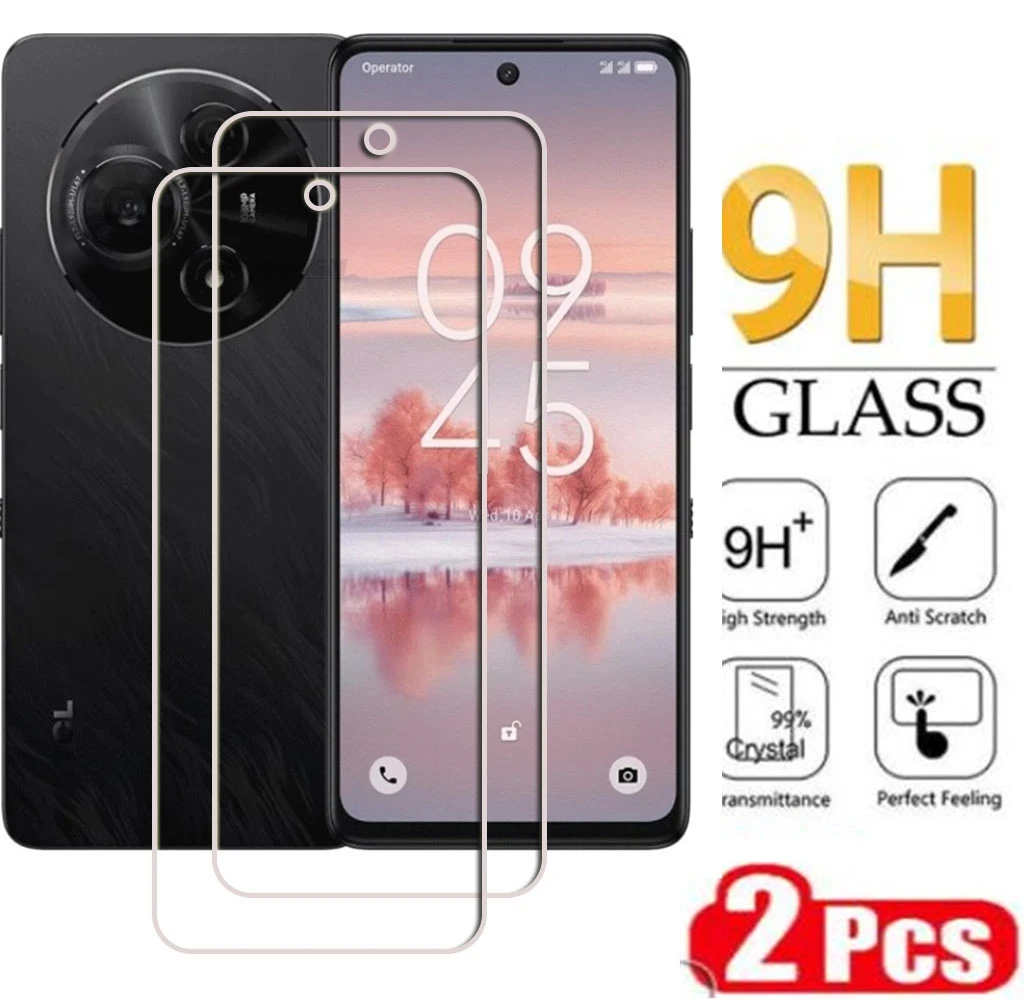 2 uds 9H HD vidrio templado para TCL 60 NxtPaper 6,8 "TCL 50 PRO NXTPAPER 5G TCL 50 60 60XE película protectora de pantalla