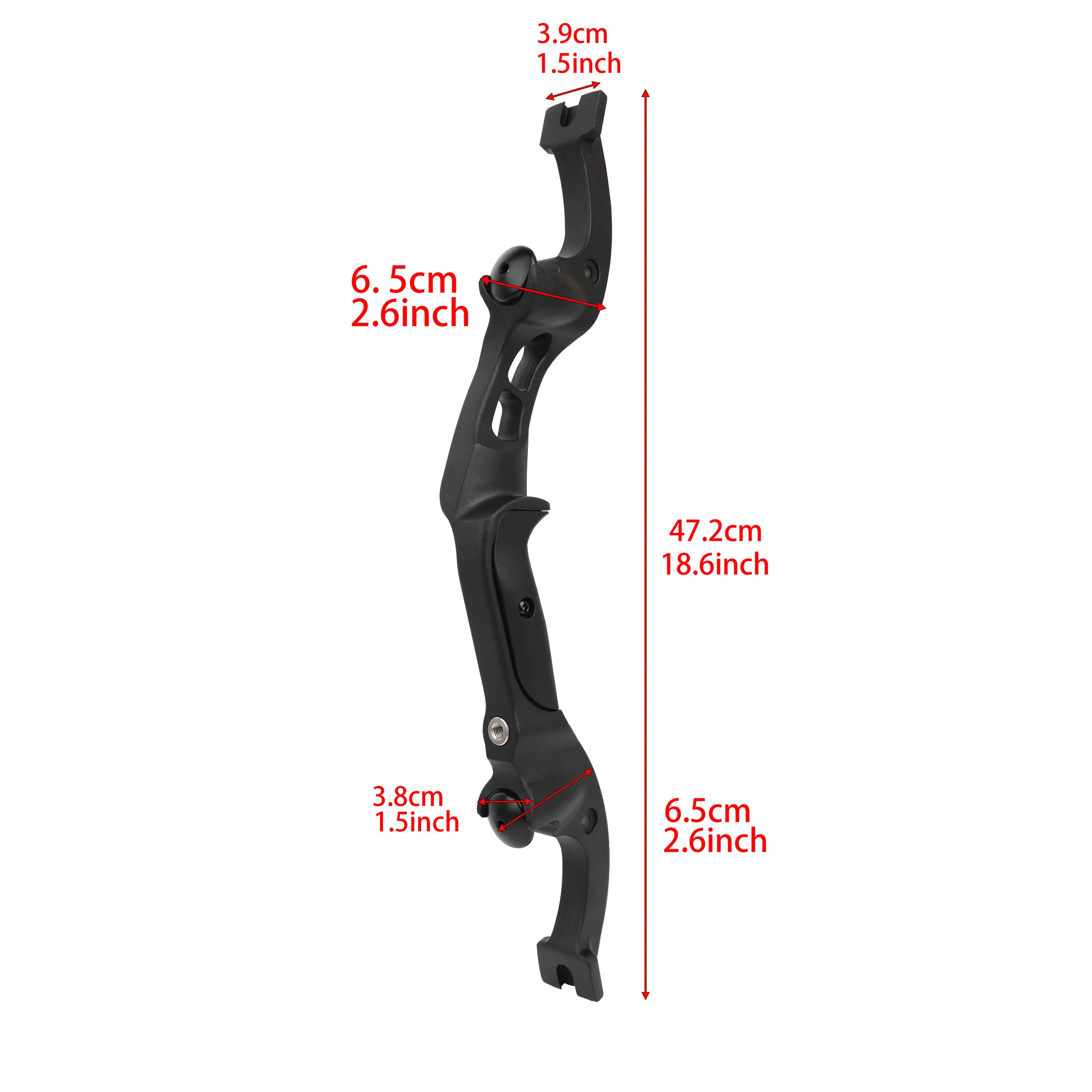 25-60lbs Busur Recurve Antarmuka F 60 Inci Busur Memanah Paduan Aluminium 19 "Riser Glassfibre Bambu Laminasi Anggota Badan Berburu Menembak