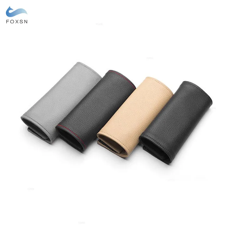 9*16cm 13*16cm Door Inner Handle Protective Microfiber Leather Cover Door Handle Leather Case Car Decoration Interior Upgrades