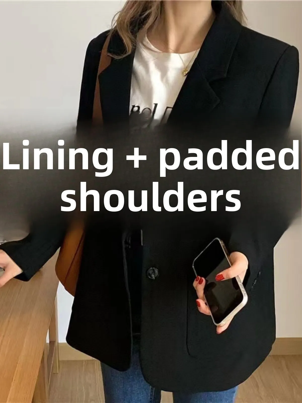 

plus Size Women's Casual Versatile Spring Autumn Suit Jacket New Style Korean Loose Fit Long Sleeve Color Fashionable O...