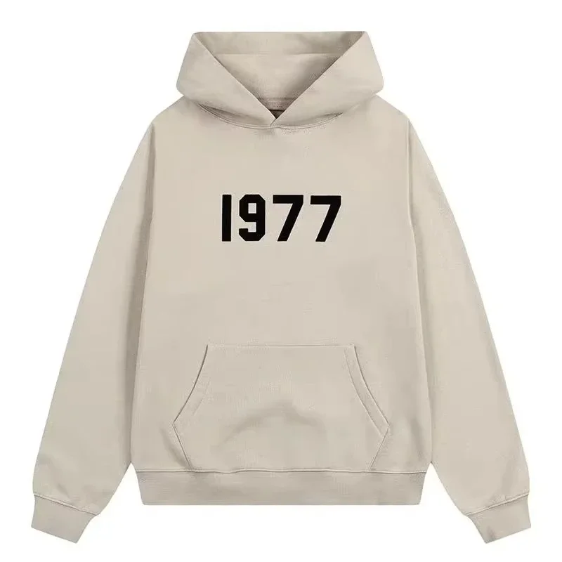 2025 Letter Printed Hooded Fashion Trend Winter Sweatshirt Women Casual Highstreet Hoodie Luxury Brand Pullover Outwear Men